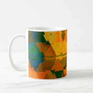 Abstract watercolor texture background. Oil painti Coffee Mug