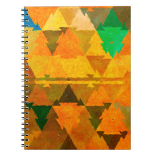 Abstract watercolor texture background. Oil painti Notebook