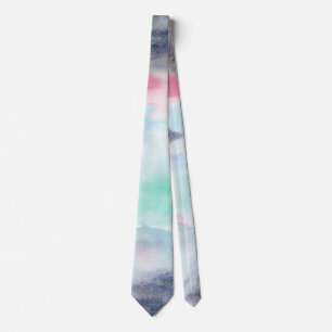 Abstract Watercolor Tie
