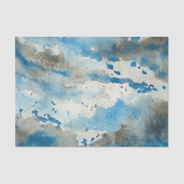 abstract watercolor tissue paper (Front)
