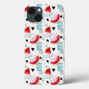 Abstract Watermelon Pattern iPhone 13 Case
