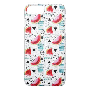 Abstract Watermelon Pattern iPhone 8 Plus/7 Plus Case