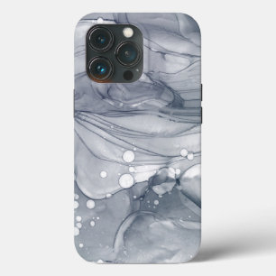 Abstract Watery Grey iPhone 13 Pro Case