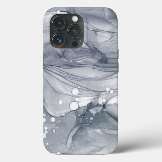 Abstract Watery Grey iPhone 13 Pro Case