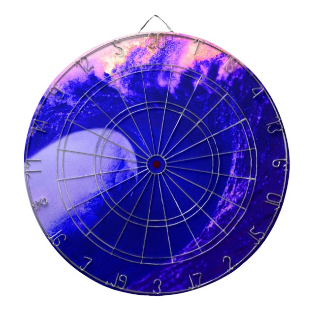 Abstract Wave Dartboard (Front)