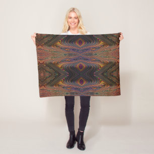 Abstract Wave Kaleidoscope Blanket