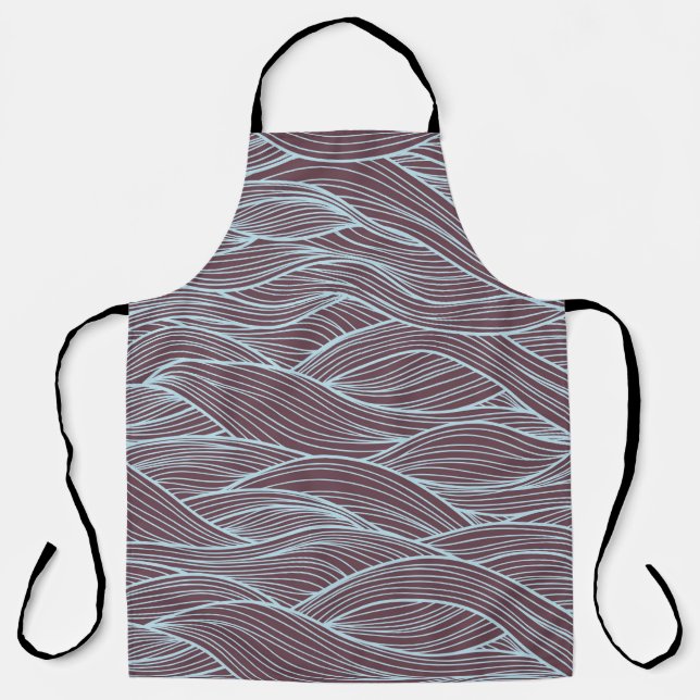 Abstract Wave pattern Apron (Front)