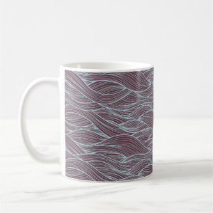 Abstract Wave pattern Coffee Mug