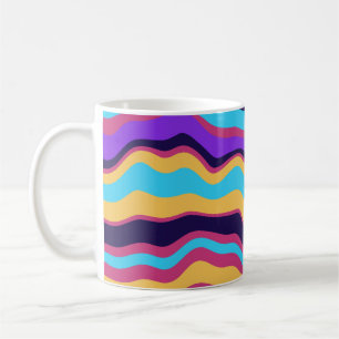 Abstract Waves Coffee Mug