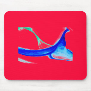 Abstract Waves Mouse Pad