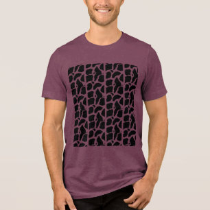 Abstract Waves of Serenity Tri-Blend Shirt
