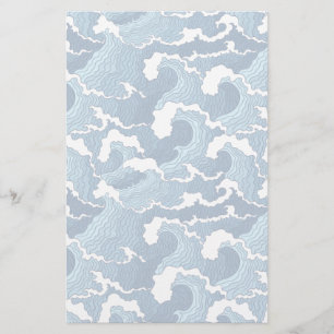 Abstract Waves Stationery
