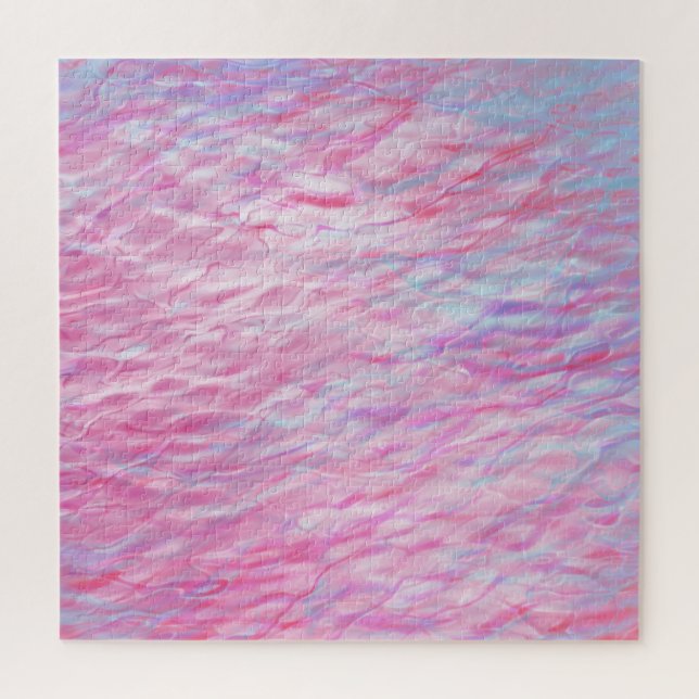 Abstract wavy pattern jigsaw puzzle (Vertical)