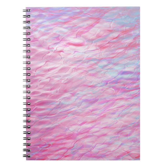Abstract wavy pattern notebook (Front)