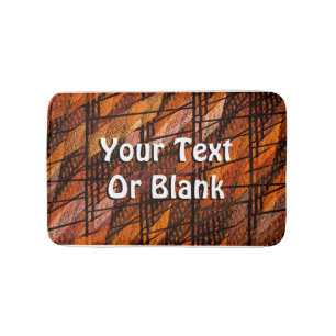 Abstract Weave Number 1 Bath Mat