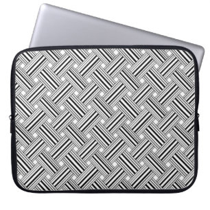 Abstract Weave Pattern Laptop Sleeve
