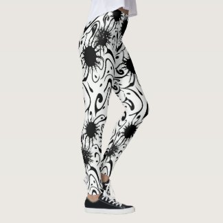 Abstract Weird Art Flowing Liquid Ink Blot