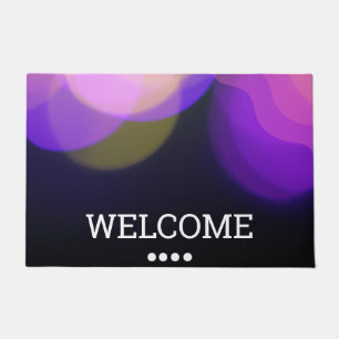 ABSTRACT WELCOME DOORMAT