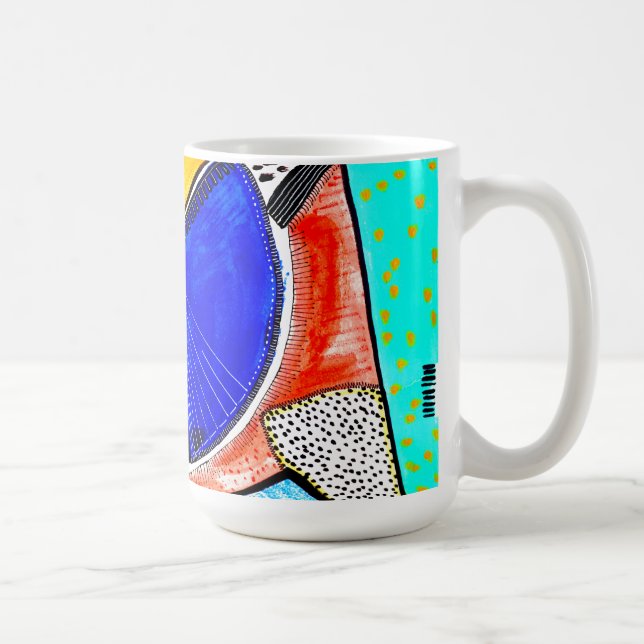 Abstract Wheel Coffee Mug (Right)