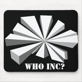 Abstract Who Inc? Mouse Pad