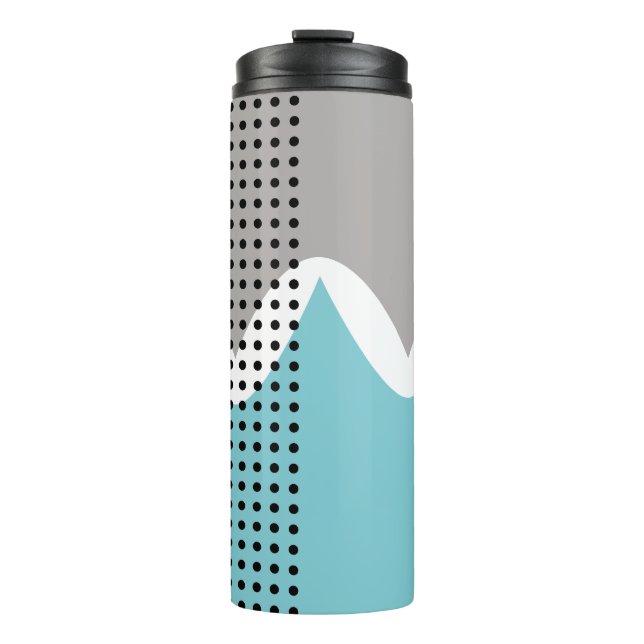 Abstract Wiggles  Thermal Tumbler (Front)