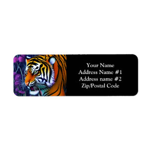 Abstract Wild  Majestic Predator Tiger