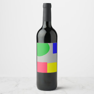 Abstract Wine Label