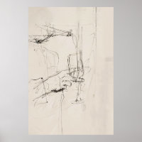 Abstract Wine Pouring Art - 