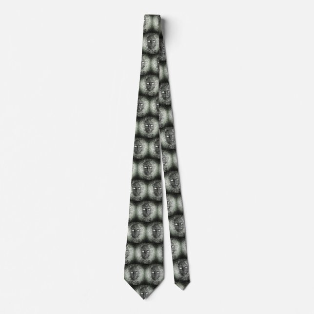 Abstract Wires Mask Tie (Front)