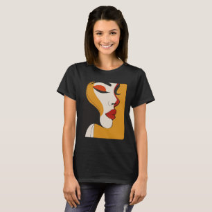 Abstract woman face T-Shirt