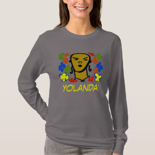 Abstract Woman, Personalise T-Shirt