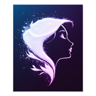 Abstract Woman Portrait Photo Print