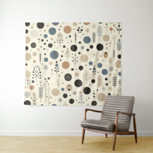 Abstract Woodland Tapestry