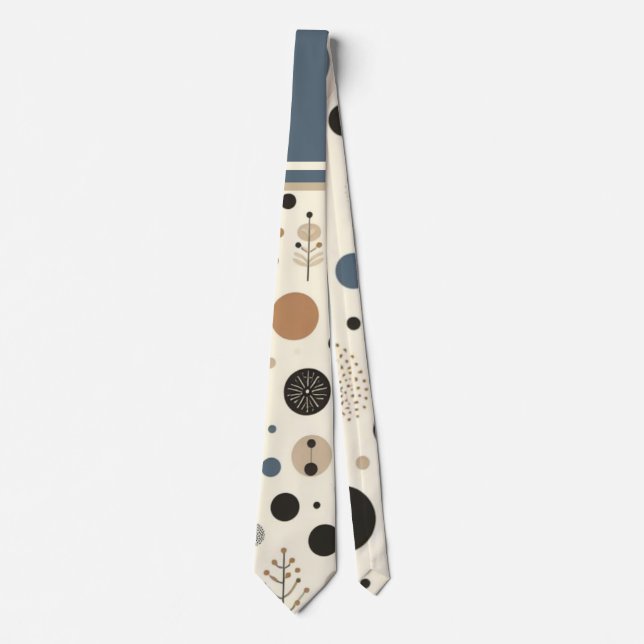 Abstract Woodland Tie (Front)