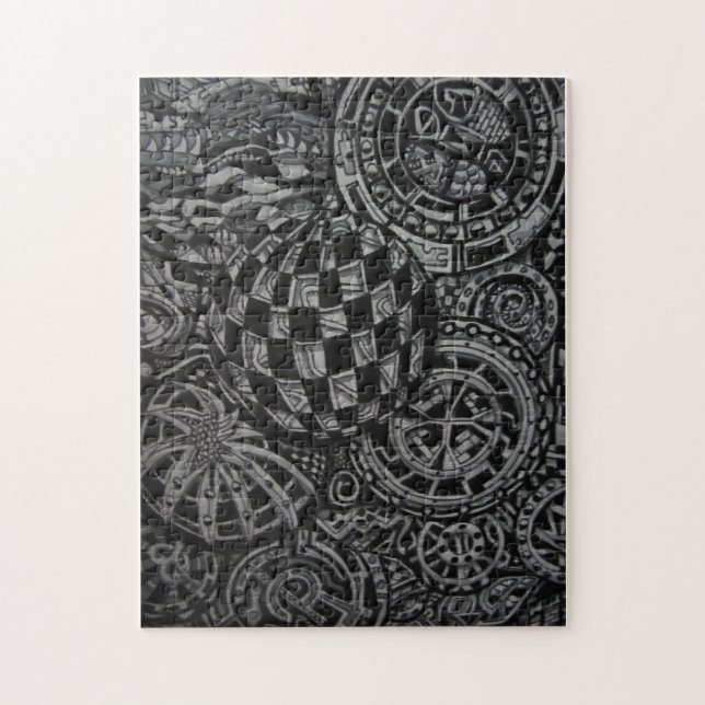 Abstract Worlds Puzzle (Vertical)