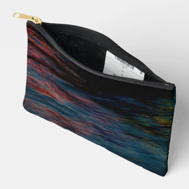 Abstract Wraps 13 Accessory Pouch (Open)