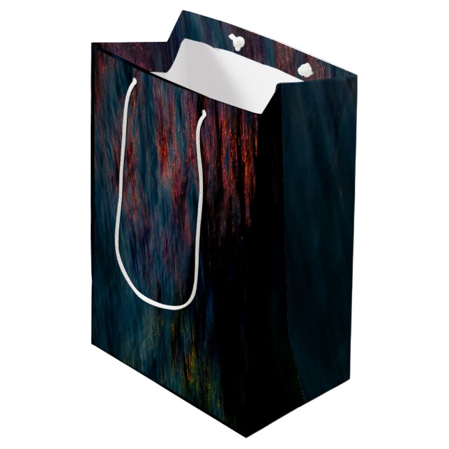 Abstract Wraps 13 Medium Gift Bag (Front Angled)