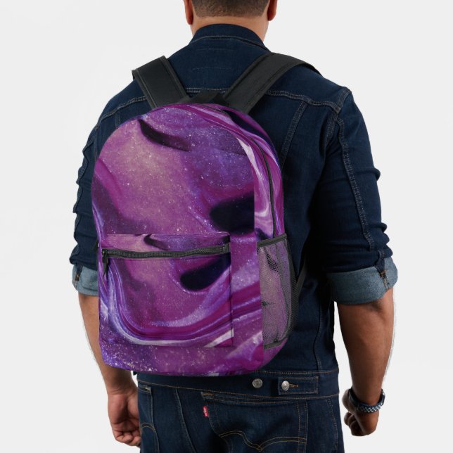 Abstract Wraps 18 Printed Backpack (Insitu (Model))