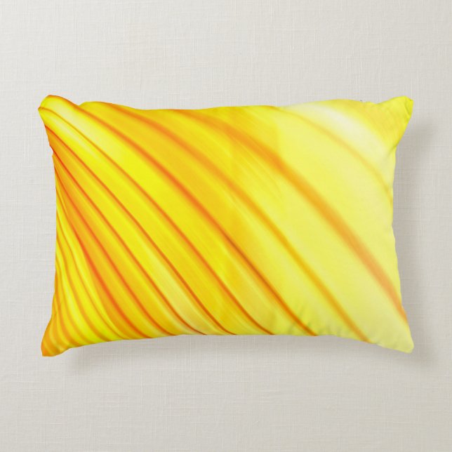 abstract yellow background.abstract, art, artistic decorative cushion (Front)