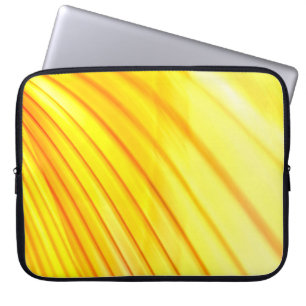 abstract yellow background.abstract, art, artistic laptop sleeve