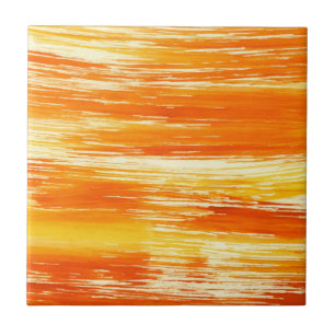 Abstract yellow background from watercolor tile