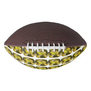 Abstract Yellow Pattern American Football