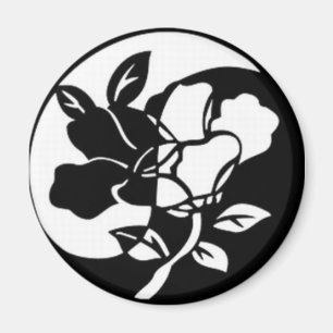 Abstract Yen Yang Locker, fridge or file cabinet Magnet