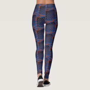 Abstract Yoga Lady Leggings