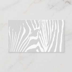 Abstract Zebra Pattern Designer Business Card