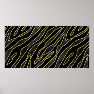 Abstract zebra striped. Animal print illustration 