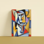 Abstract Zen Cubist Canvas Print<br><div class="desc">The Abstract Zen Cubist Canvas Print is fully customisable and unique to hang on home and office walls. Designed by Norman Reutter.</div>