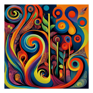 Abstracta Psychedelica 12 Poster