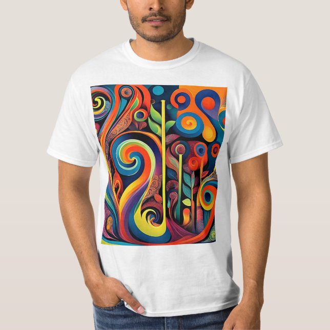 Abstracta Psychedelica 12 T-Shirt (Front)
