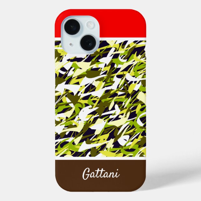 Abstracted Case-Mate iPhone Case (Back)